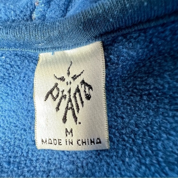 PRANA Wool Blend Knit Hooded Zip Sweater Jacket Fleece Lined Women's Size M - Picture 15 of 16